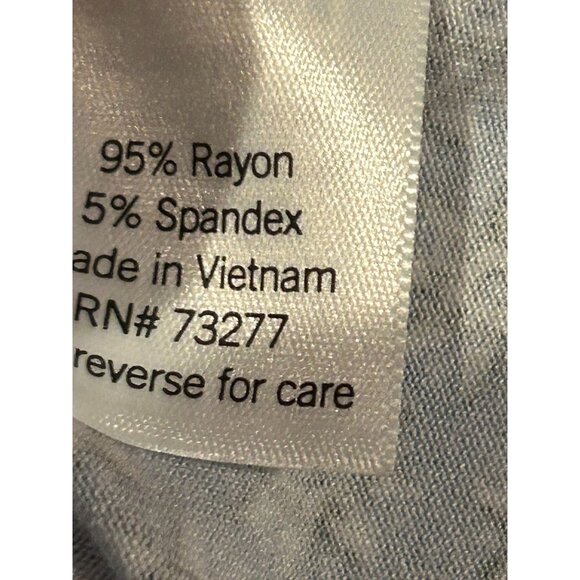 Croft & Barrow Womens Long Sleeve Blouse Medium Blue Floral Patterned - Picture 9 of 9